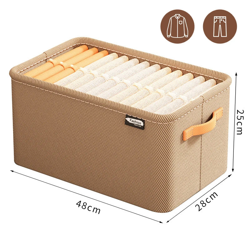 Organisateur de vêtements pour armoire — Rangement pantalons, pulls et jeans
