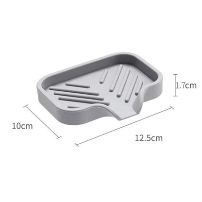 Organisateur d'évier en silicone — Support savon, éponge et brosse de cuisine