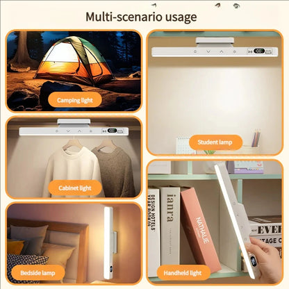 Lampe de table tactile magnétique rechargeable sans fil pour chevet et armoire