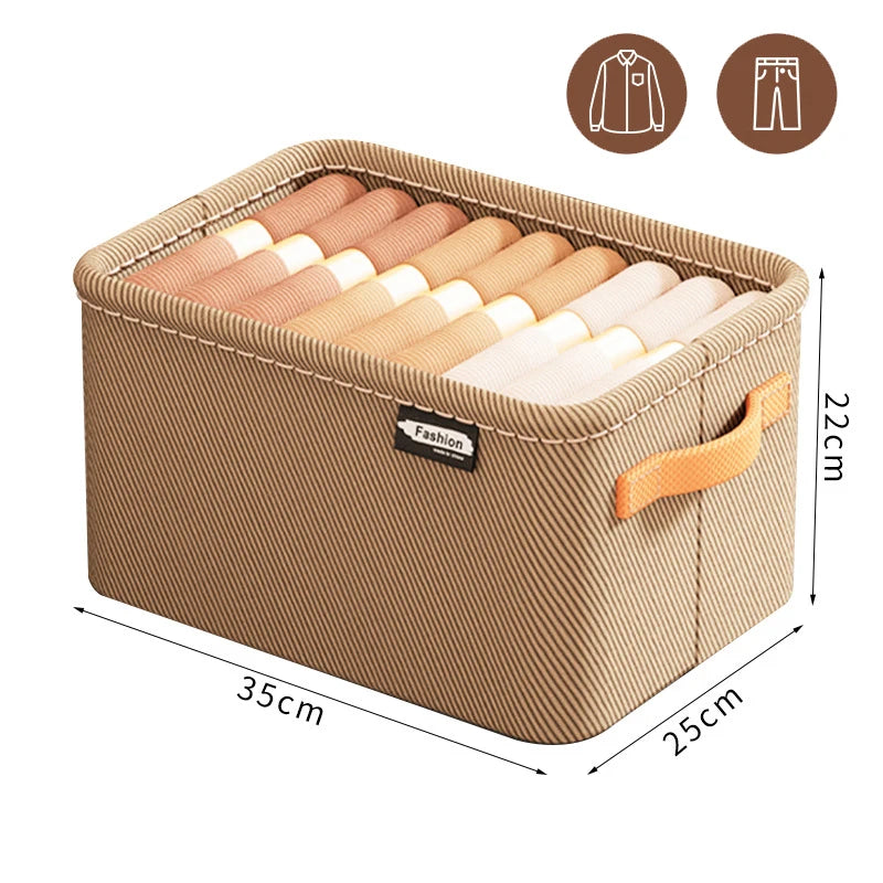 Organisateur de vêtements pour armoire — Rangement pantalons, pulls et jeans
