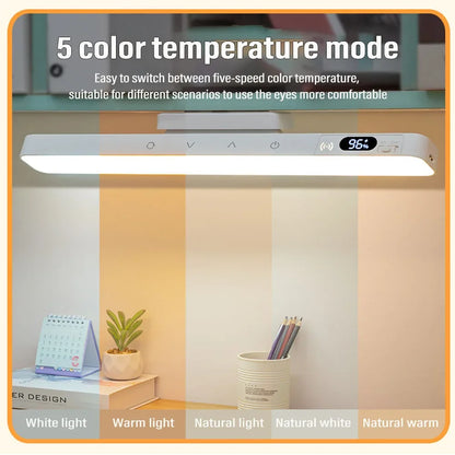 Lampe de table tactile magnétique rechargeable sans fil pour chevet et armoire