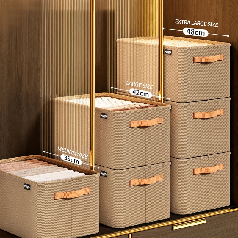 Organisateur de vêtements pour armoire pour pantalons, pulls et jeans