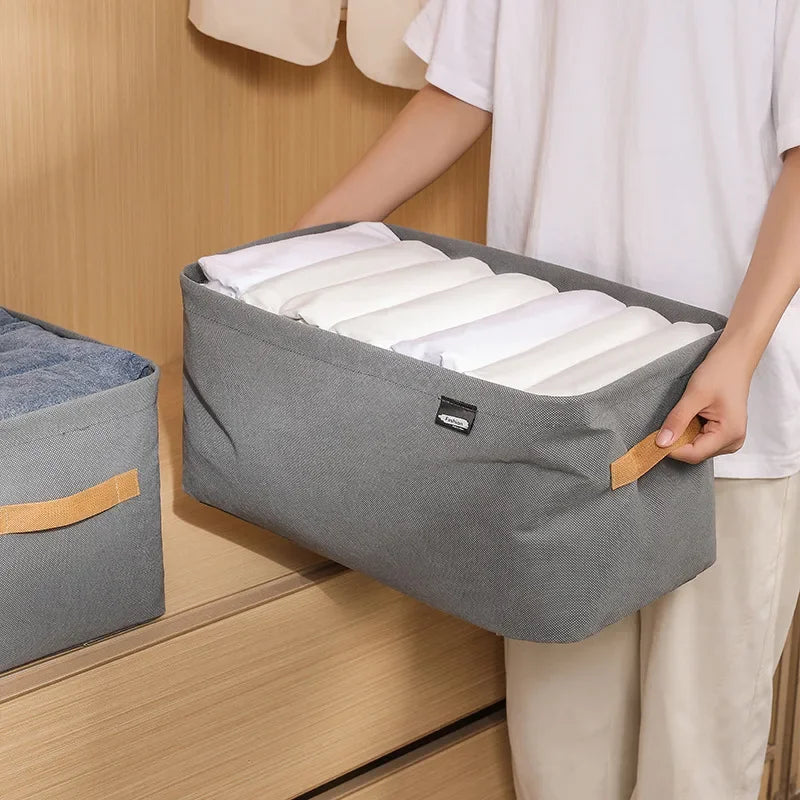 Organisateur de vêtements pour armoire — Rangement pantalons, pulls et jeans