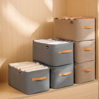Organisateur de vêtements pour armoire — Rangement pantalons, pulls et jeans