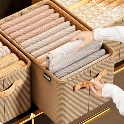 Organisateur de vêtements pour armoire pour pantalons, pulls et jeans