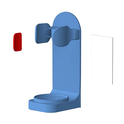 Support porte-brosse à dents électrique réglable — Base silicone antidérapante