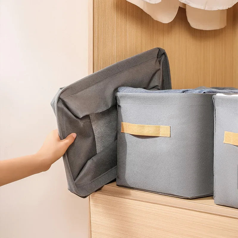 Organisateur de vêtements pour armoire — Rangement pantalons, pulls et jeans