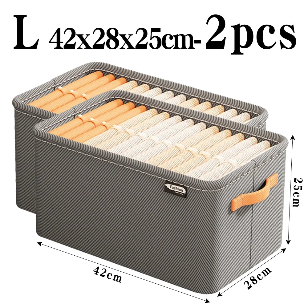 Organisateur de vêtements pour armoire — Rangement pantalons, pulls et jeans
