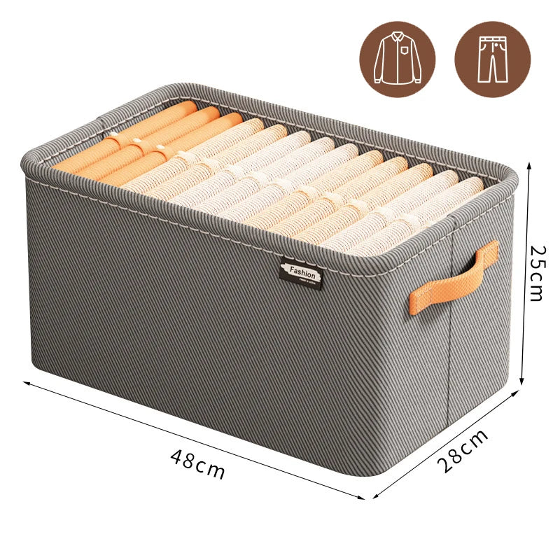 Organisateur de vêtements pour armoire — Rangement pantalons, pulls et jeans