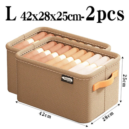 Organisateur de vêtements pour armoire — Rangement pantalons, pulls et jeans