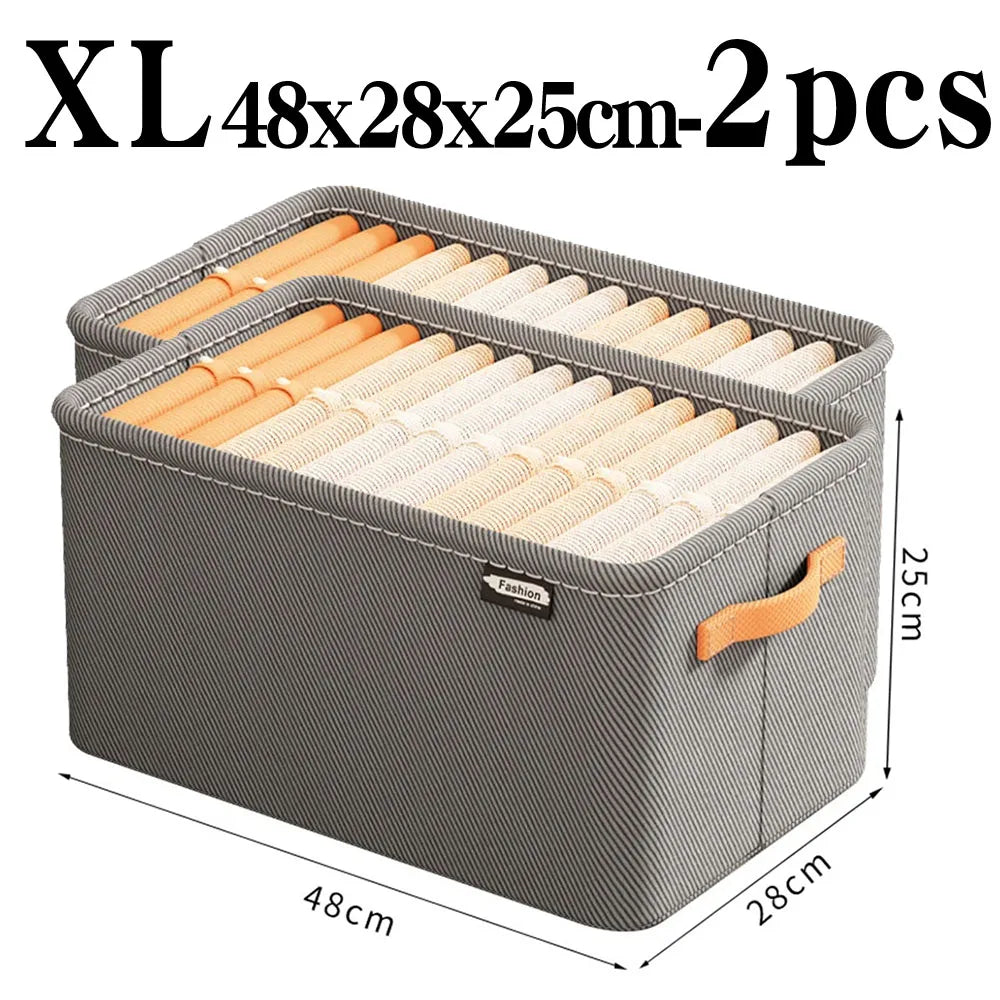 Organisateur de vêtements pour armoire — Rangement pantalons, pulls et jeans