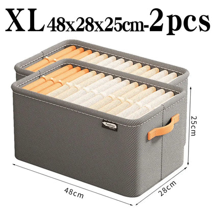 Organisateur de vêtements pour armoire — Rangement pantalons, pulls et jeans