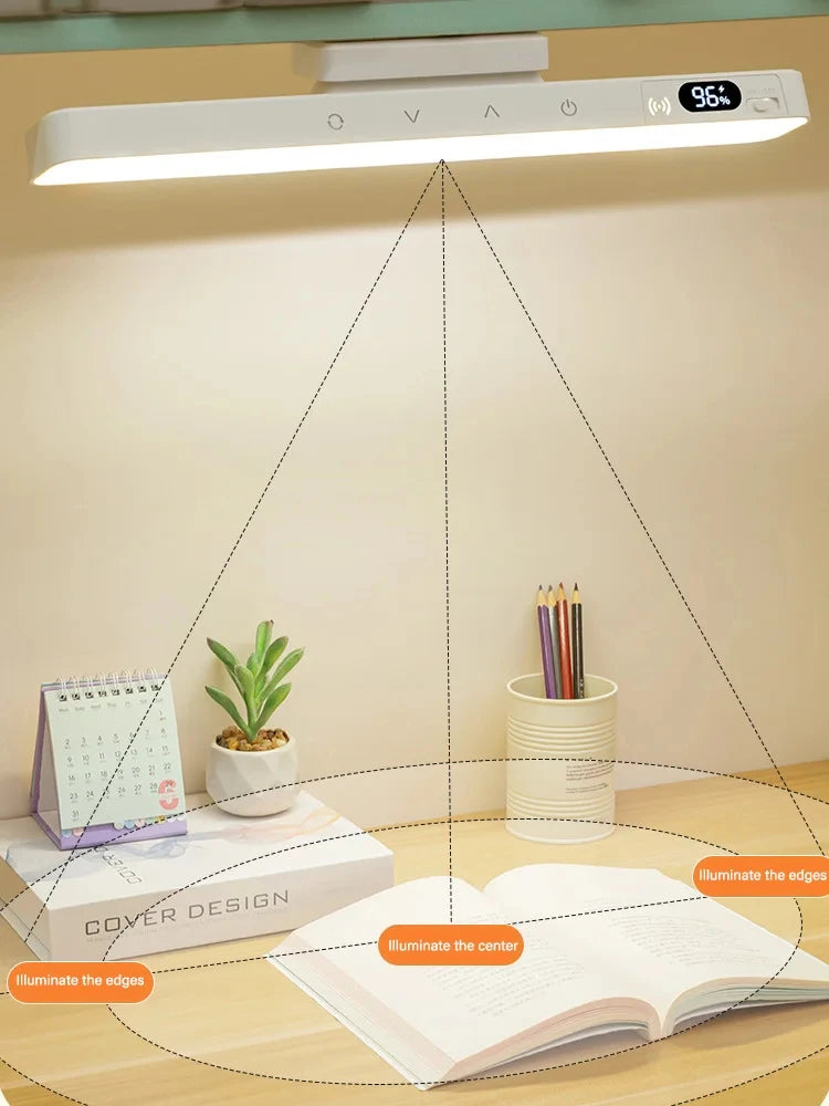 Lampe de table tactile magnétique rechargeable sans fil pour chevet et armoire