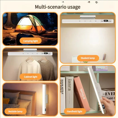 Lampe de table tactile magnétique rechargeable sans fil pour chevet et armoire