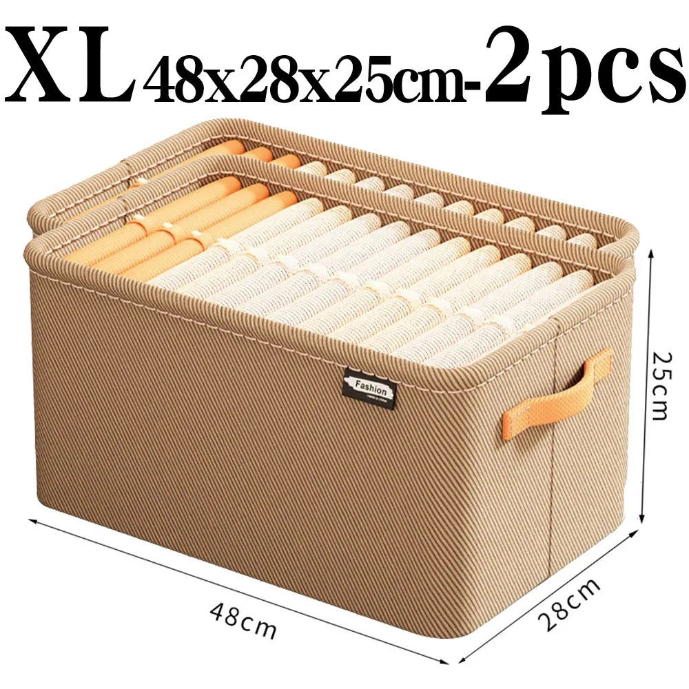 Organisateur de vêtements pour armoire — Rangement pantalons, pulls et jeans