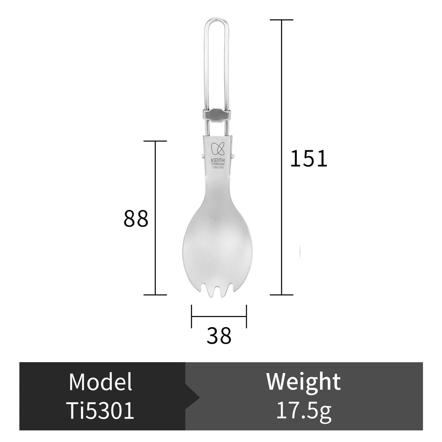 Couverts Pliables en Titane-4